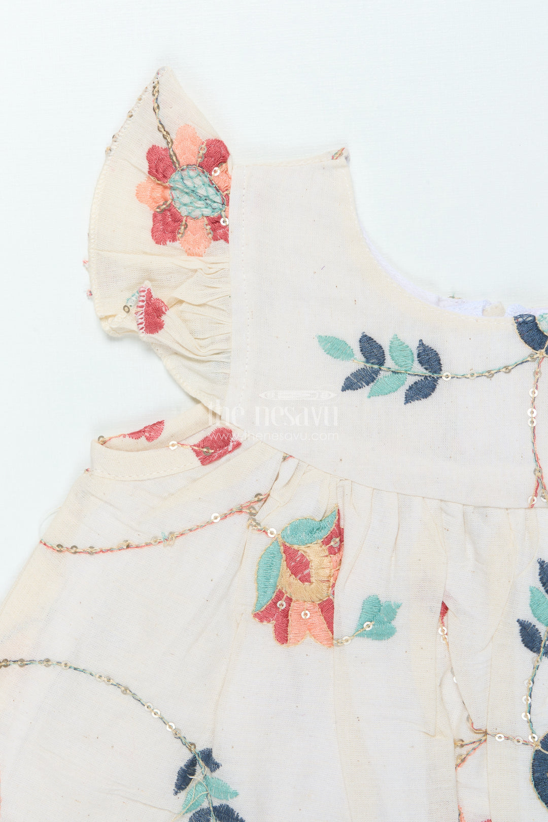 Baby Frock with Embroidery for Festive Occasions and Naming Ceremonies