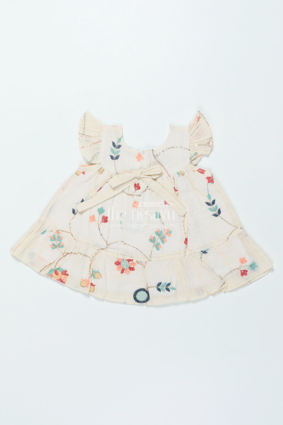 Baby Frock with Embroidery for Festive Occasions and Naming Ceremonies