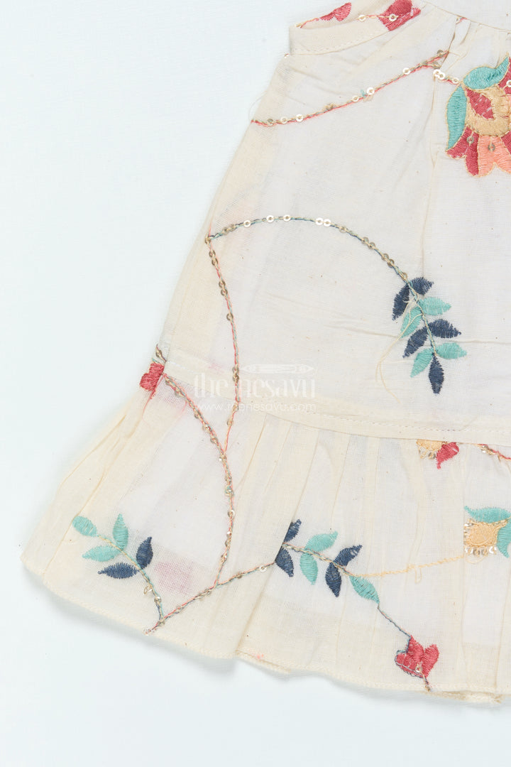Baby Frock with Embroidery for Festive Occasions and Naming Ceremonies
