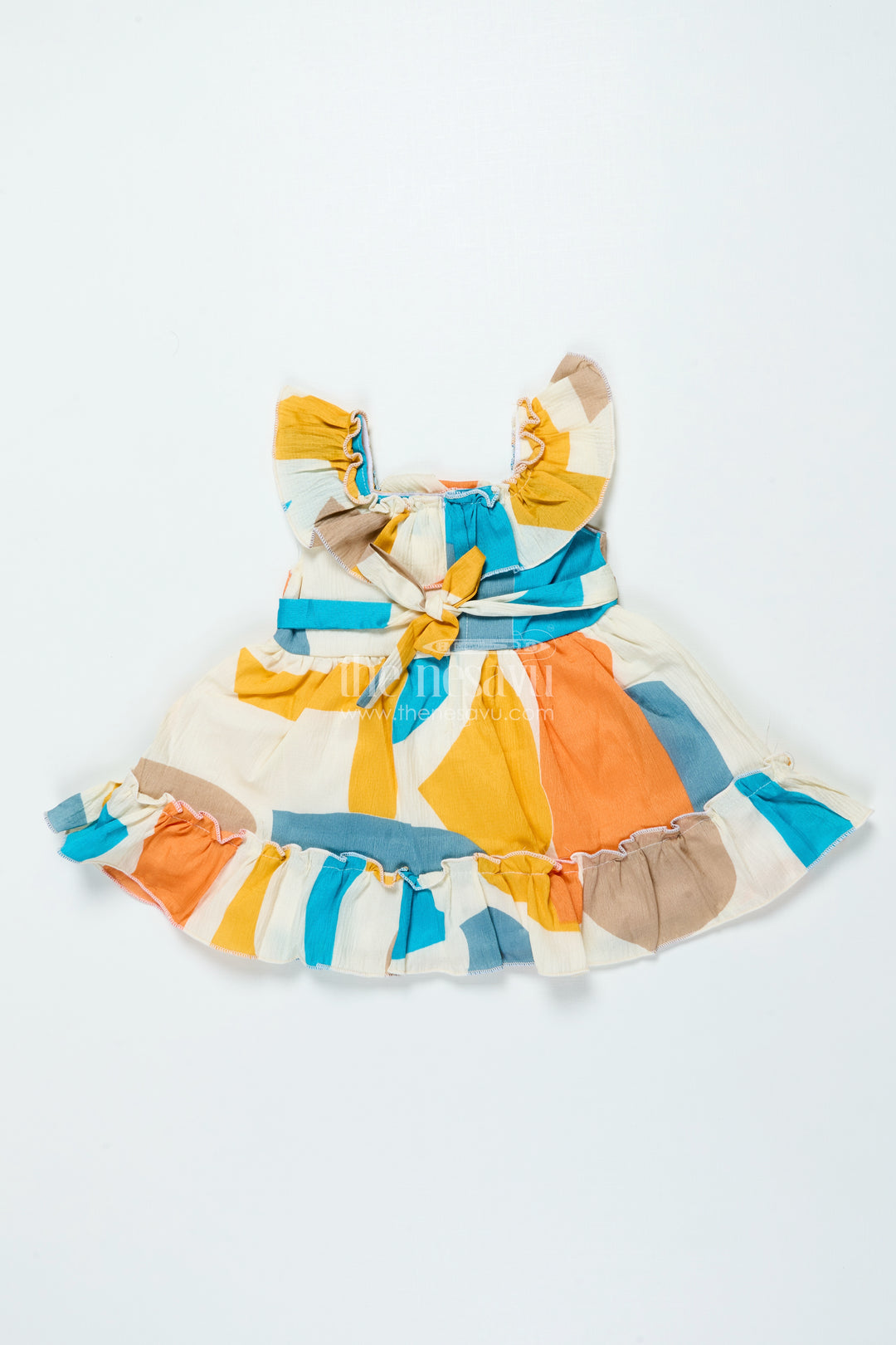 Digital Print Baby Frock for Festivals and Playful Celebrations