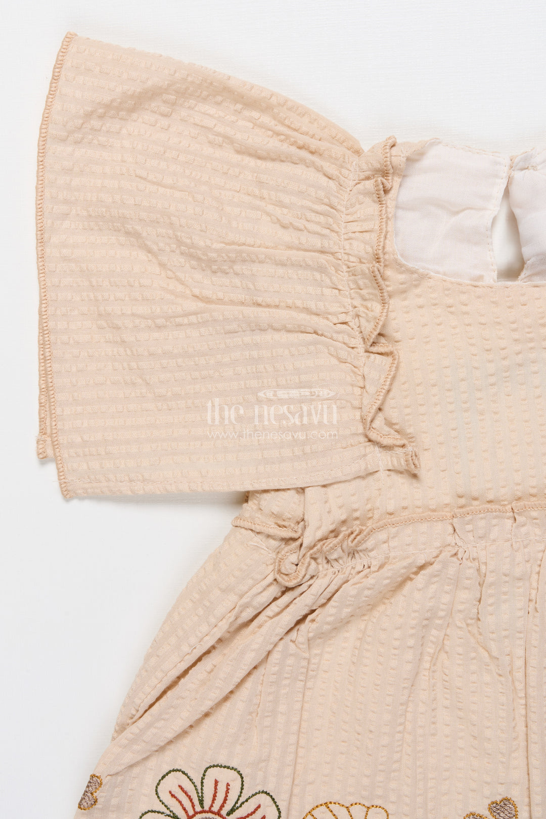 Baby Girl Embroidered Frock for Traditional Functions and Family Events