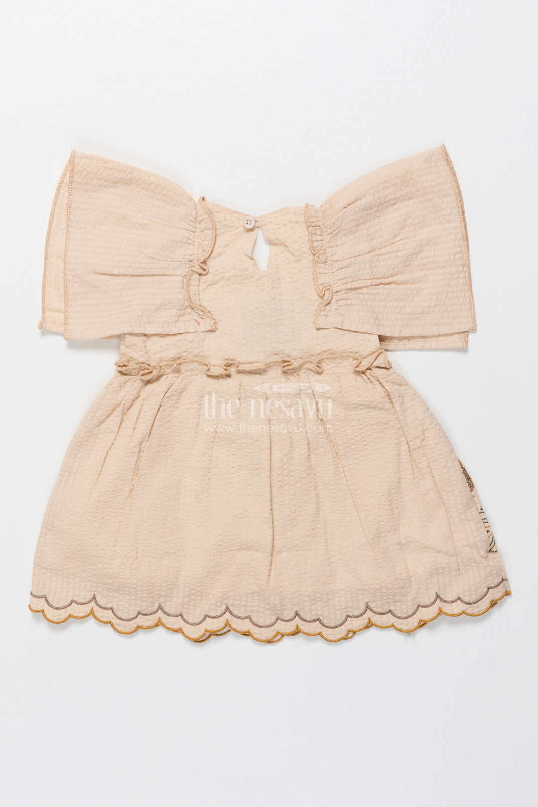 Baby Girl Embroidered Frock for Traditional Functions and Family Events
