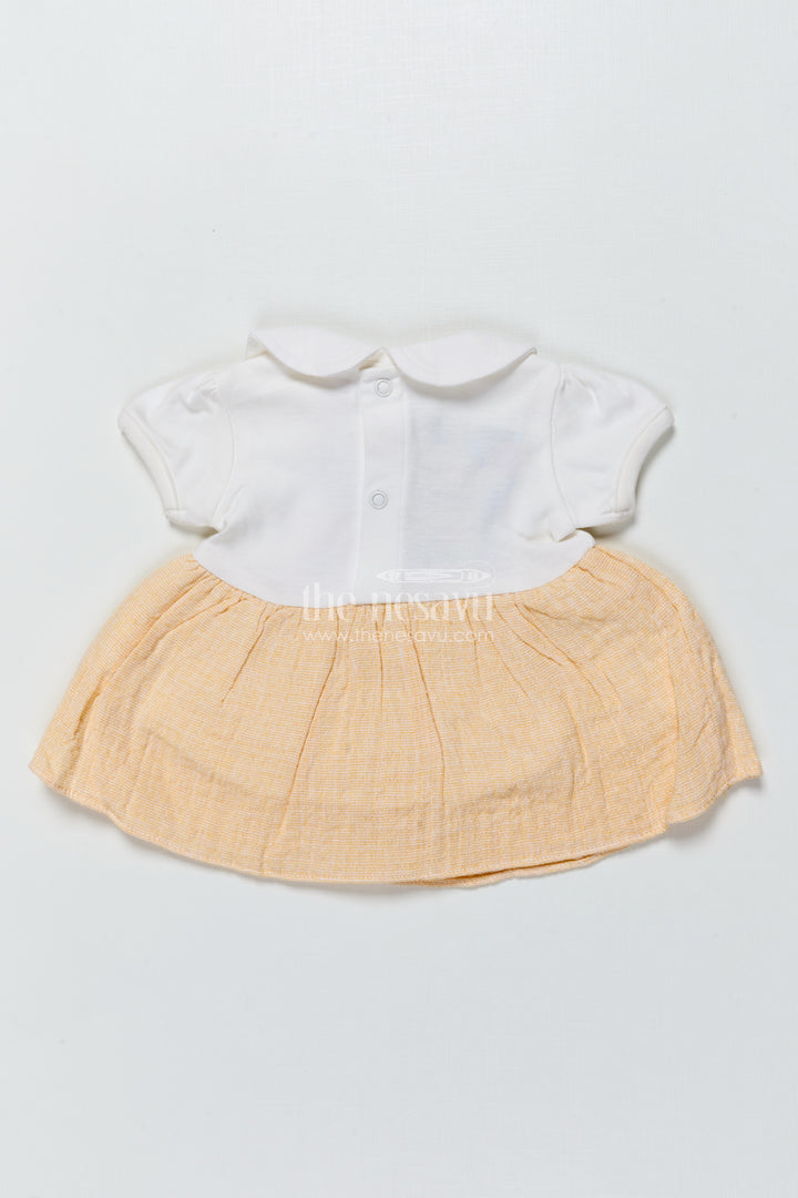 Baby Girl Cotton Frock with Embroidery for Everyday Comfort and Charm
