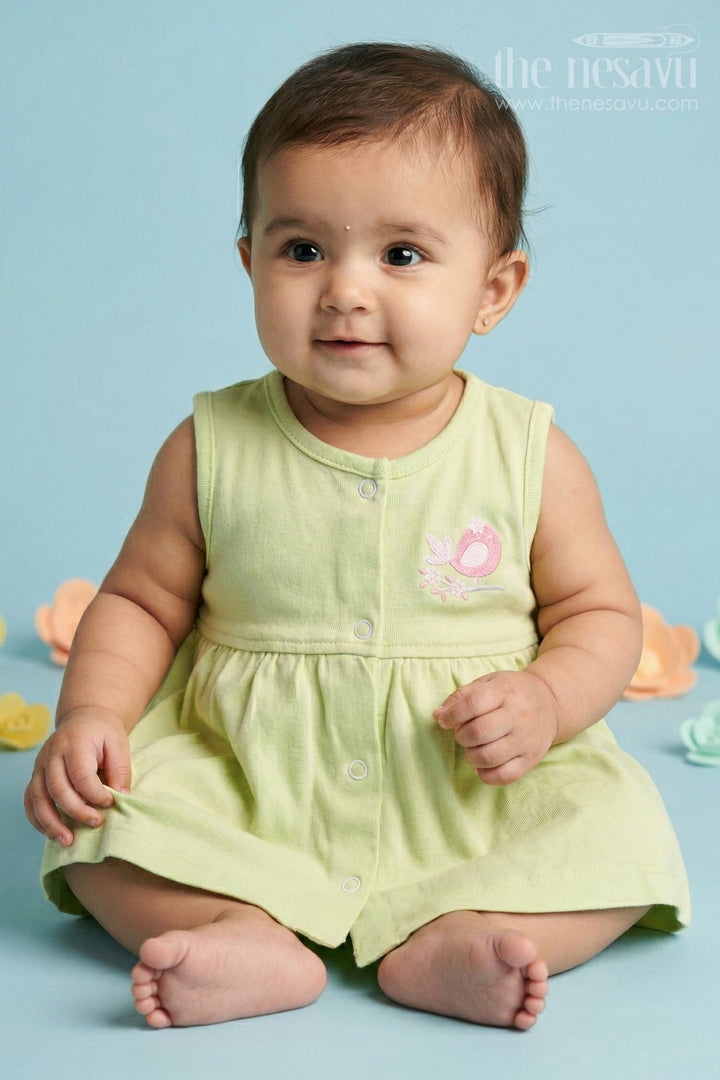 Baby Girl Cotton Frock for Daily Wear and Playtime