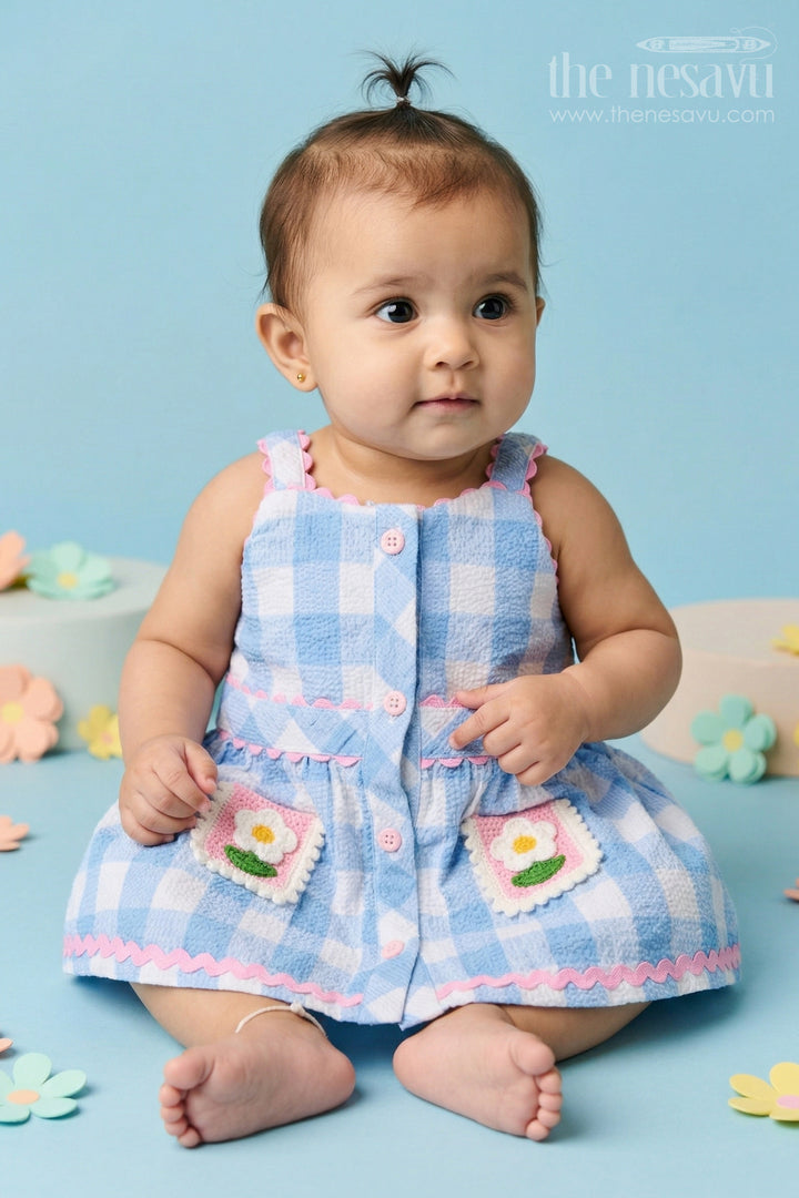 Everyday Comfort Cotton Dress for Little Girls