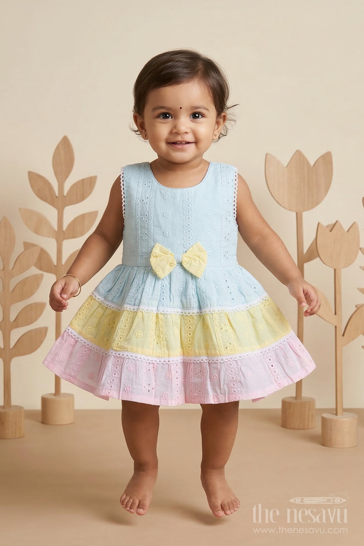 Baby Girl Cotton Frock for Birthdays and Festive Outings