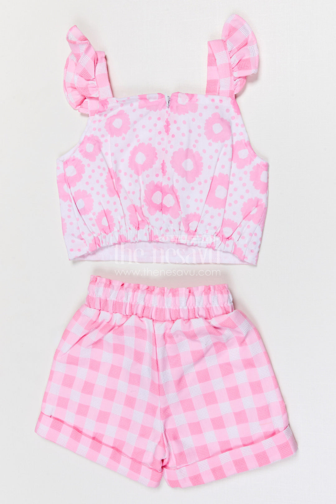 Baby Girl Outfit Set for Summer Outings and Toddler Playtime