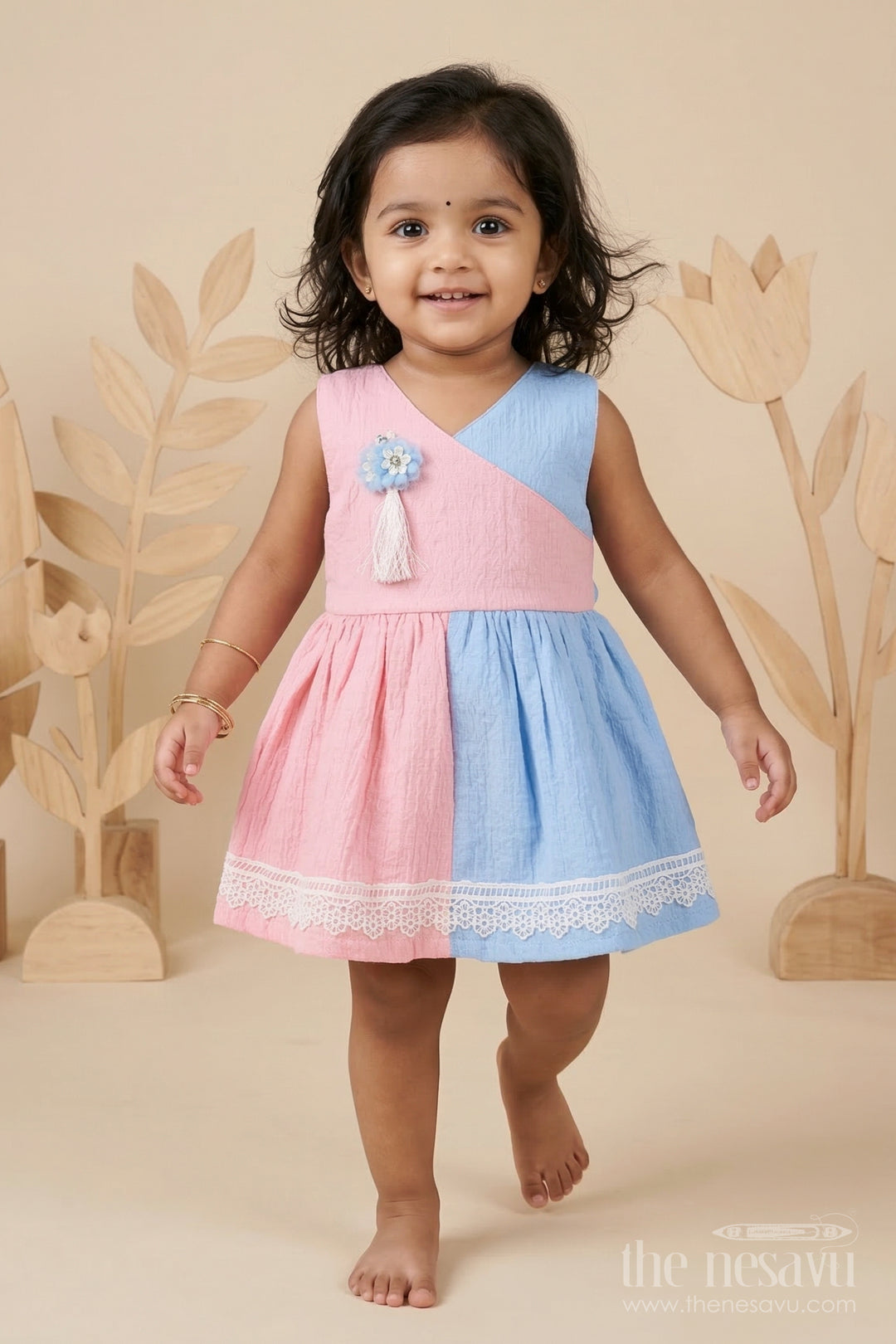 Baby Girl Frock for Summer Outings and Family Gathering Events