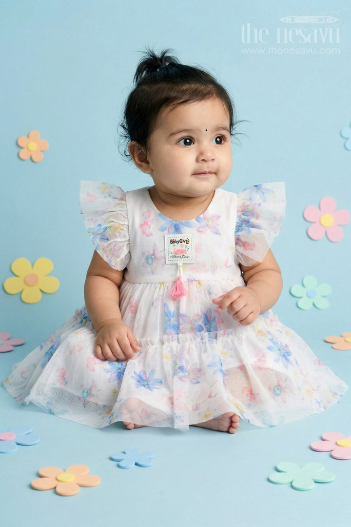 Baby Girl Frock for Naming Ceremony and Family Photoshoots