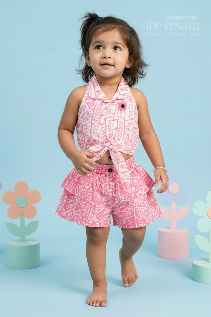 Baby Girl Casual Outfit for Playtime and Summer Outings