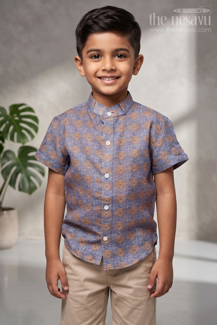 Casual Charisma Boys Everyday Wear Shirt with Modern Twist