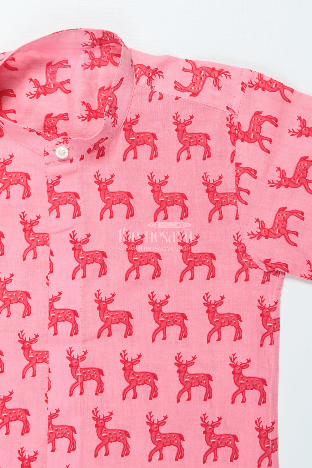 Boys Animal Print Cotton Shirt for Everyday Wear and Playful Outings