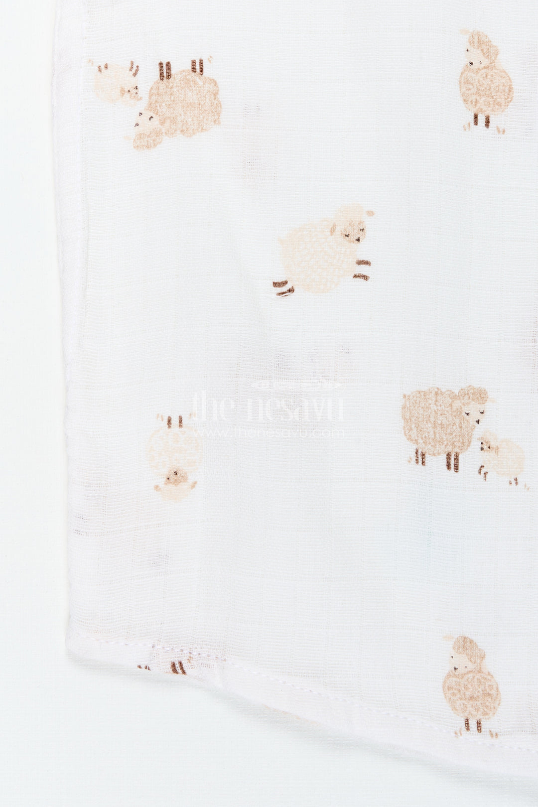 Elephant Print Shirt Boys in Muslin Cotton with Digital Safari-Themed Pattern for Comfortable Everyday Wear