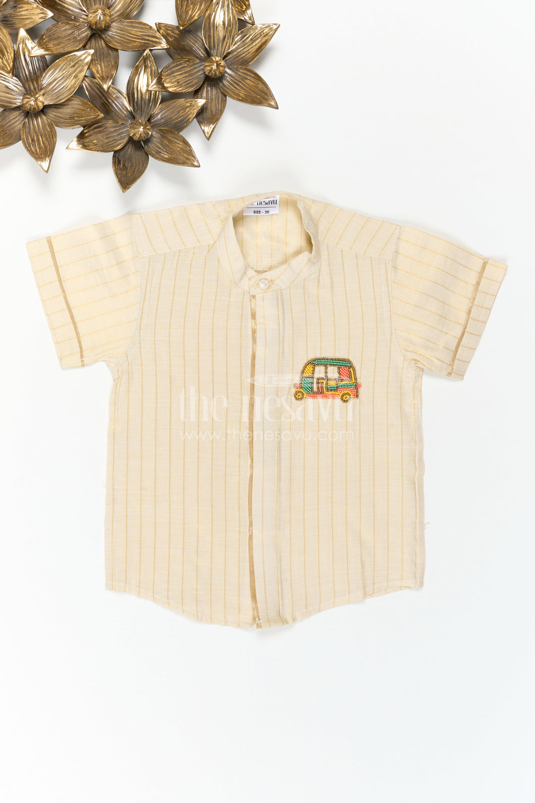 Boys Cotton Shirt for School Celebration Day