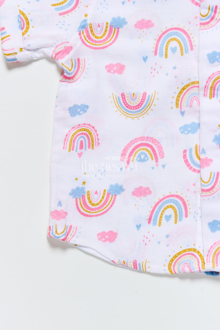Boys muslin printed shirt for everyday comfort and style