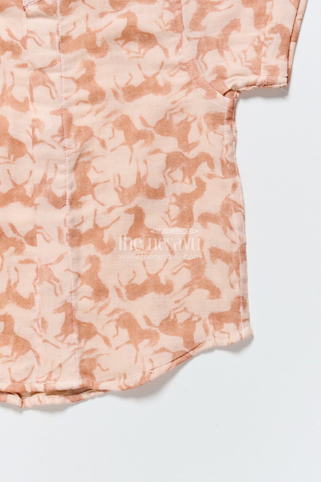 Boys soft muslin shirt for everyday comfort and casual style