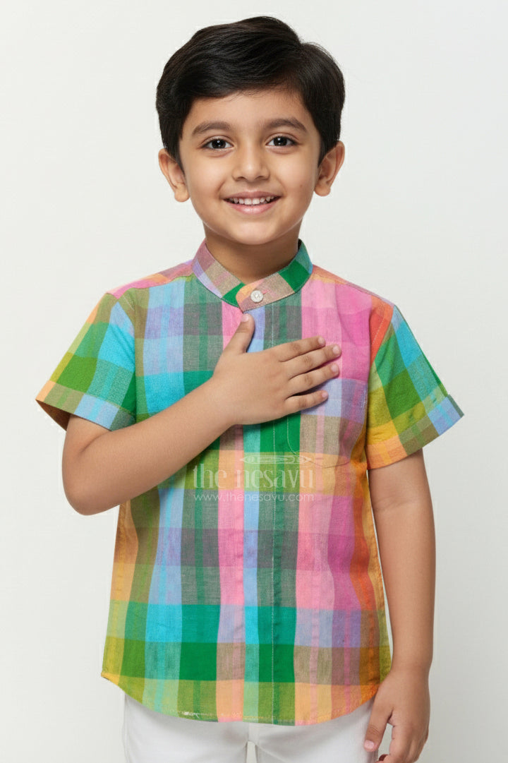 Boys Casual Shirt for Family Outings and Everyday Wear