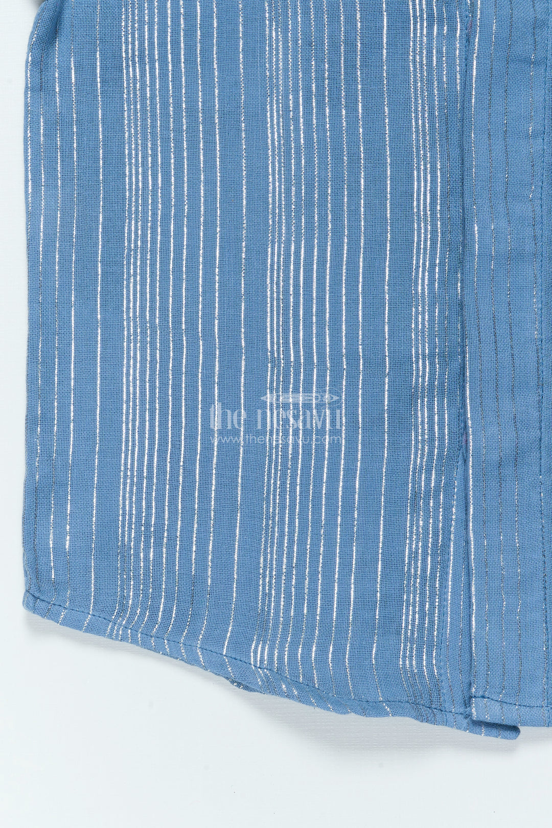 Boys Zari Cotton Shirt for Ethnic School Days and Casual Celebrations