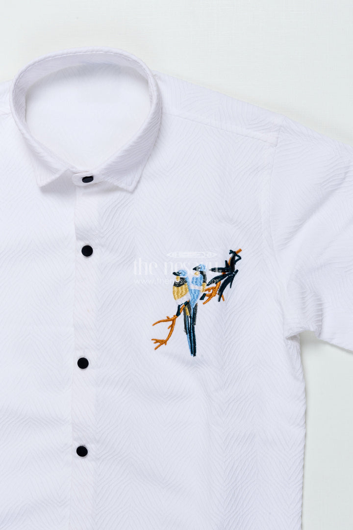 Boys Full Sleeve Shirt for Festive Events and Family Outings