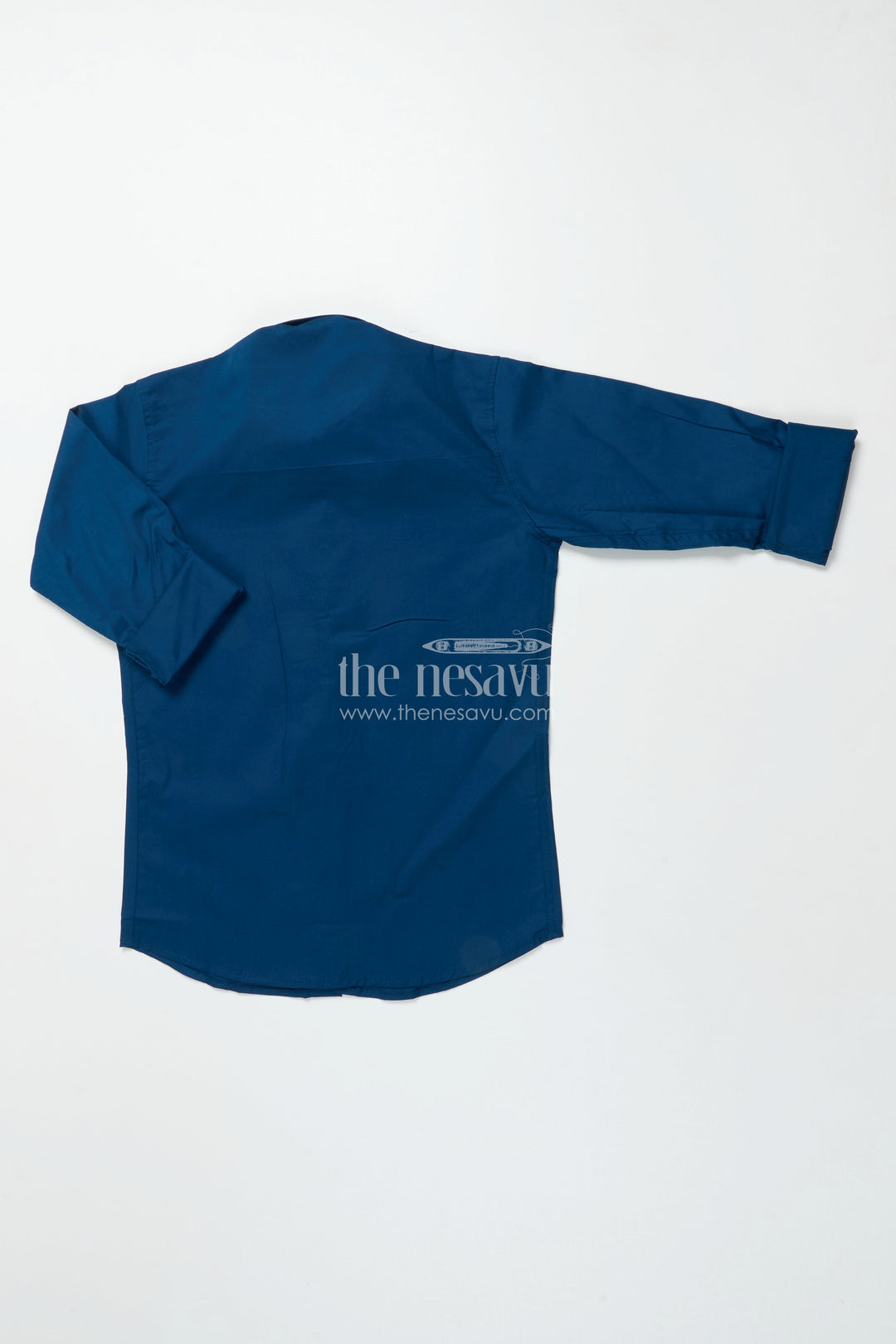 Boys Occasion Wear Shirt with Stylish Foil Print for Parties and Events