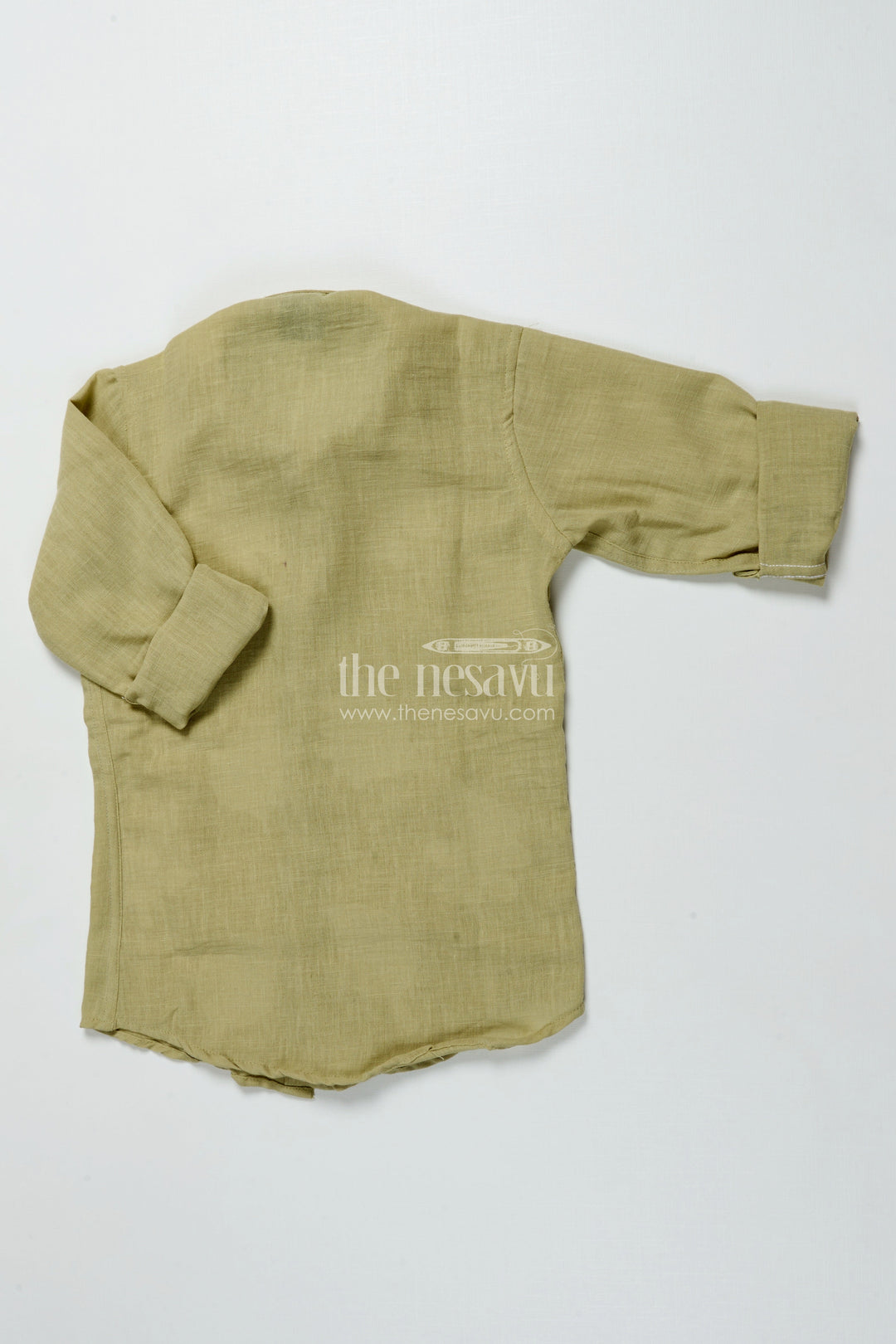 Boys Festive Cotton Shirt with Embroidery for School Events and Family Gatherings