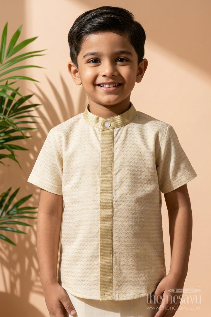 Boys Silk Shirt for Weddings and Traditional Wear