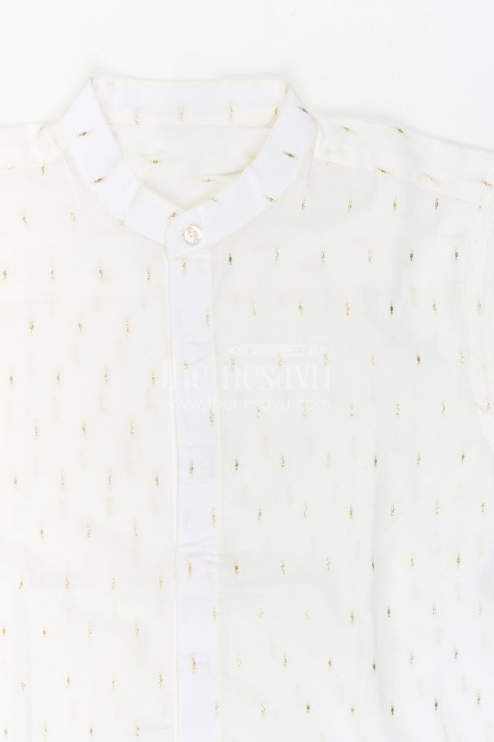 Boys Cotton Shirt for Festive Wear and Special Occasions