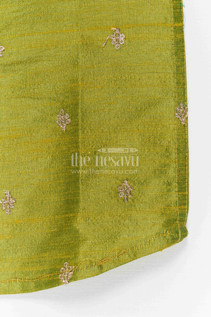 Boys Silk Shirt for Festive Occasions and Traditional Functions