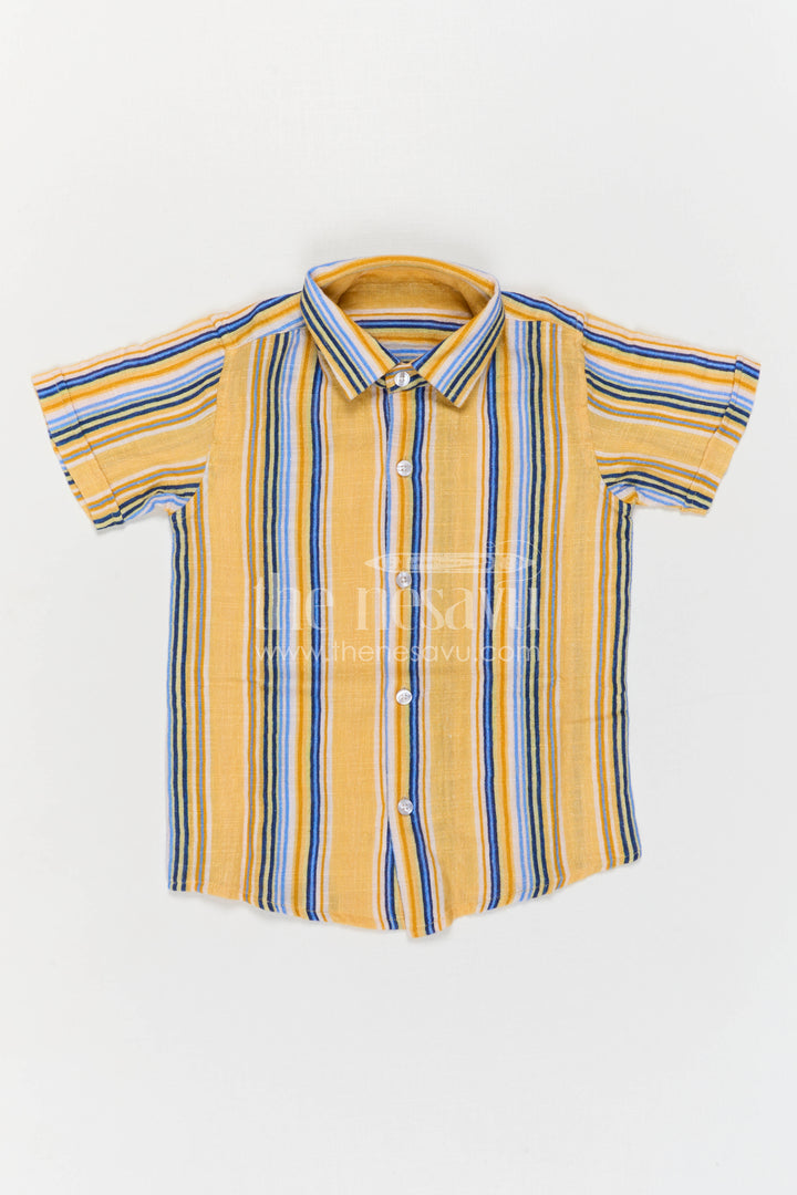 Boys Cotton Shirt for Casual Outings and Everyday Wear