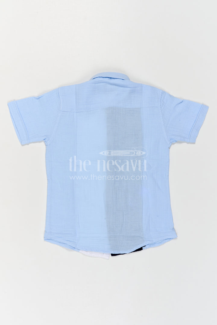 Boys Cotton Shirt for Casual Wear and Comfortable Outings