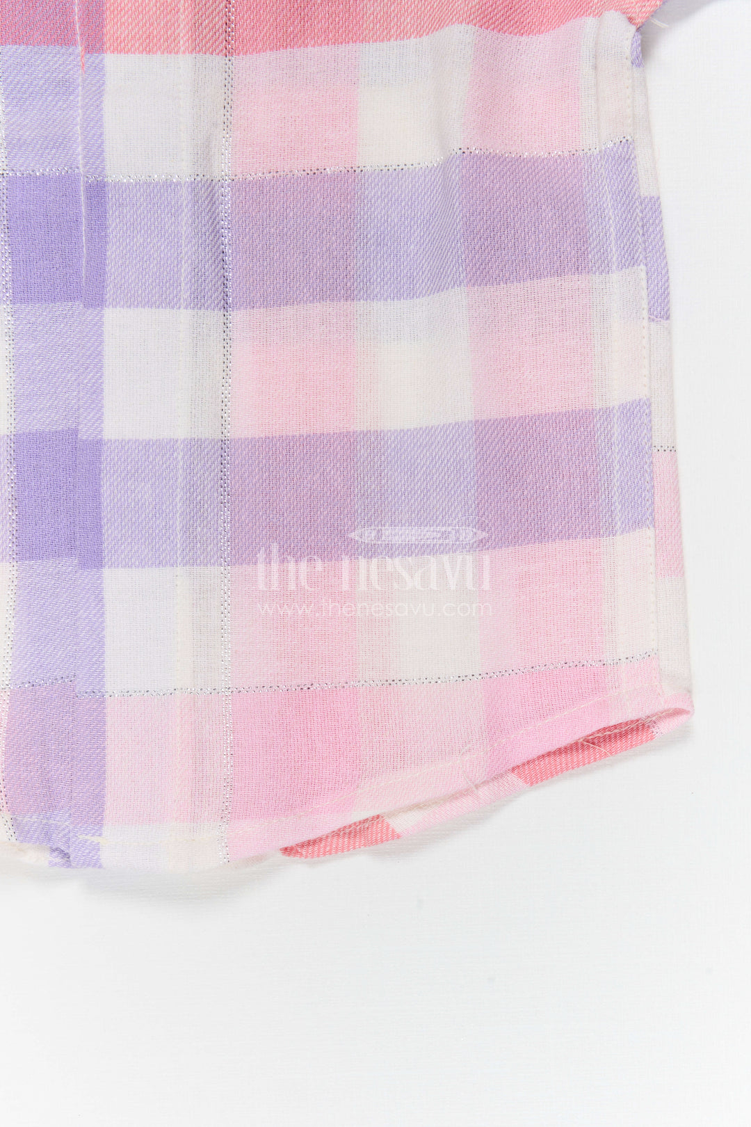 Boys Checked Cotton Shirt for Family Outings and Casual Wear