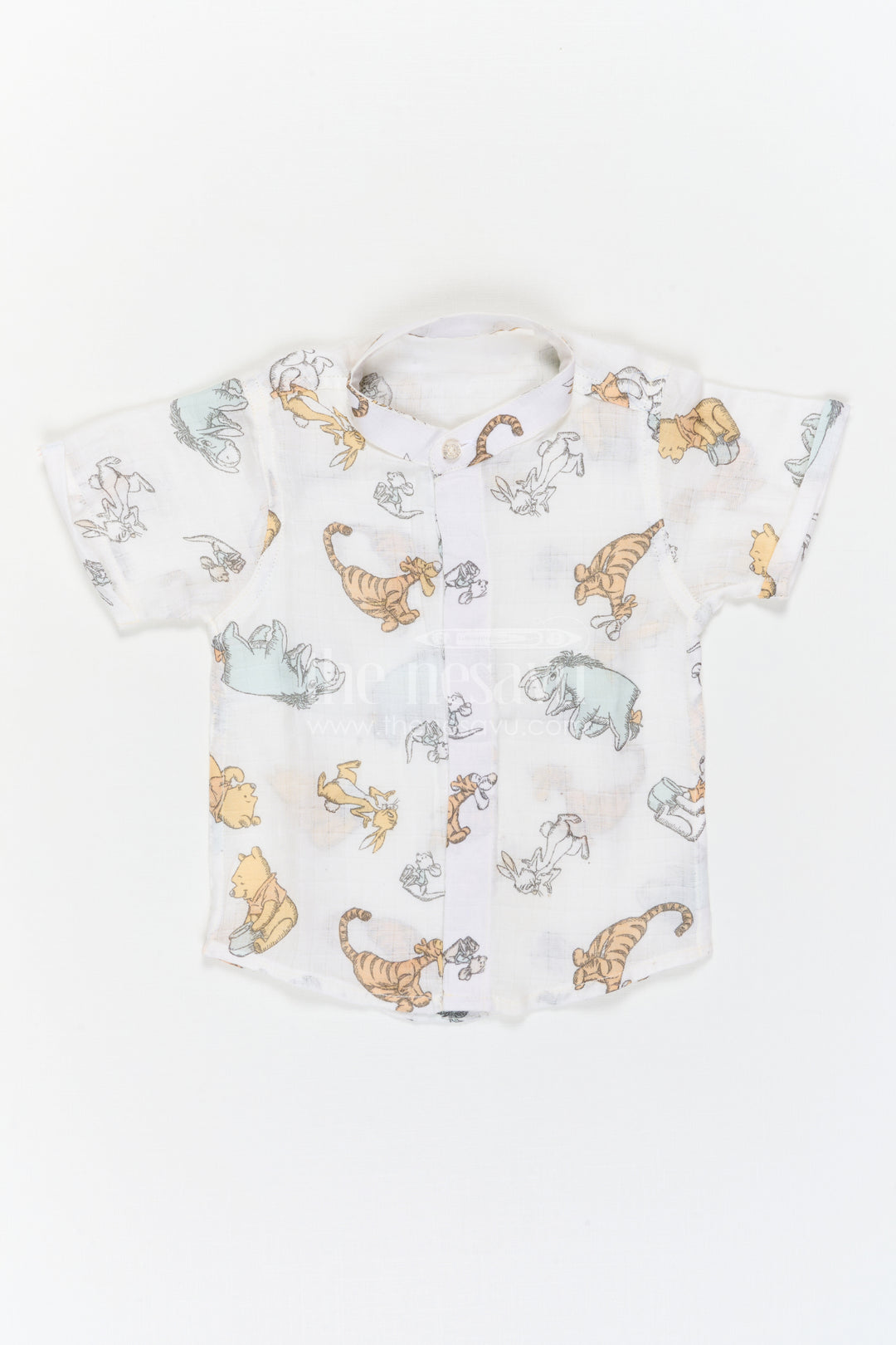 Boys Printed Cotton Shirt for Vacations and Playful Outings