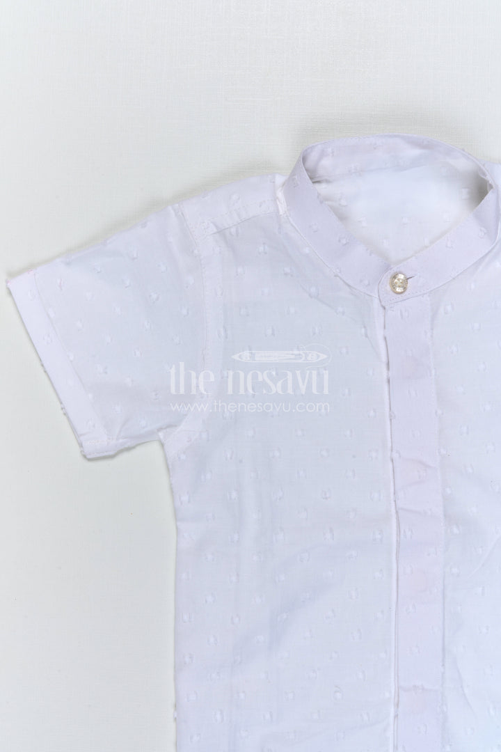 Boys Cotton Shirt for Festive Outings and Family Gatherings
