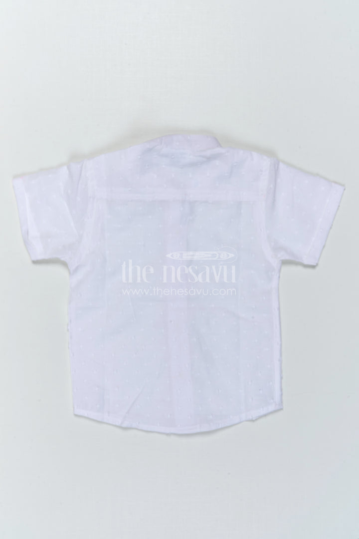 Boys Cotton Shirt for Festive Outings and Family Gatherings