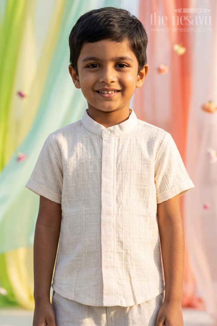 Boys Casual Cotton Shirt for Holidays and Weekend Wear