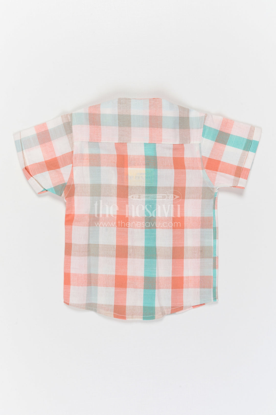 Boys Checked Shirt for Birthday Outings and Casual Celebrations