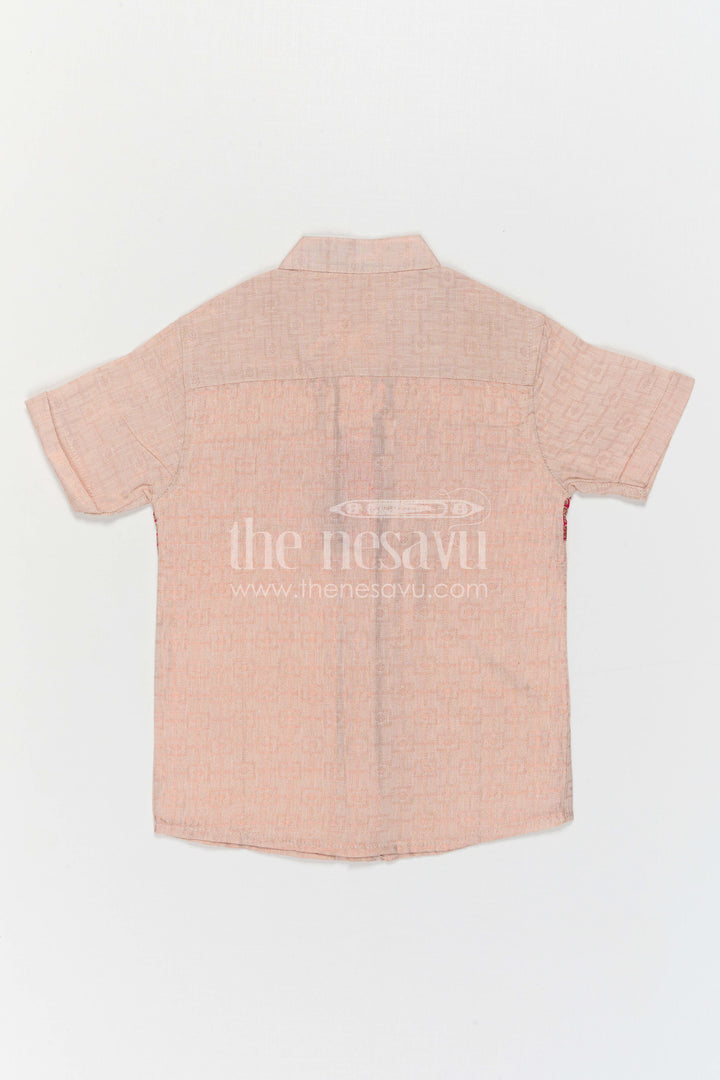 Boys Traditional Cotton Shirt for Cultural Events and Festive Wear