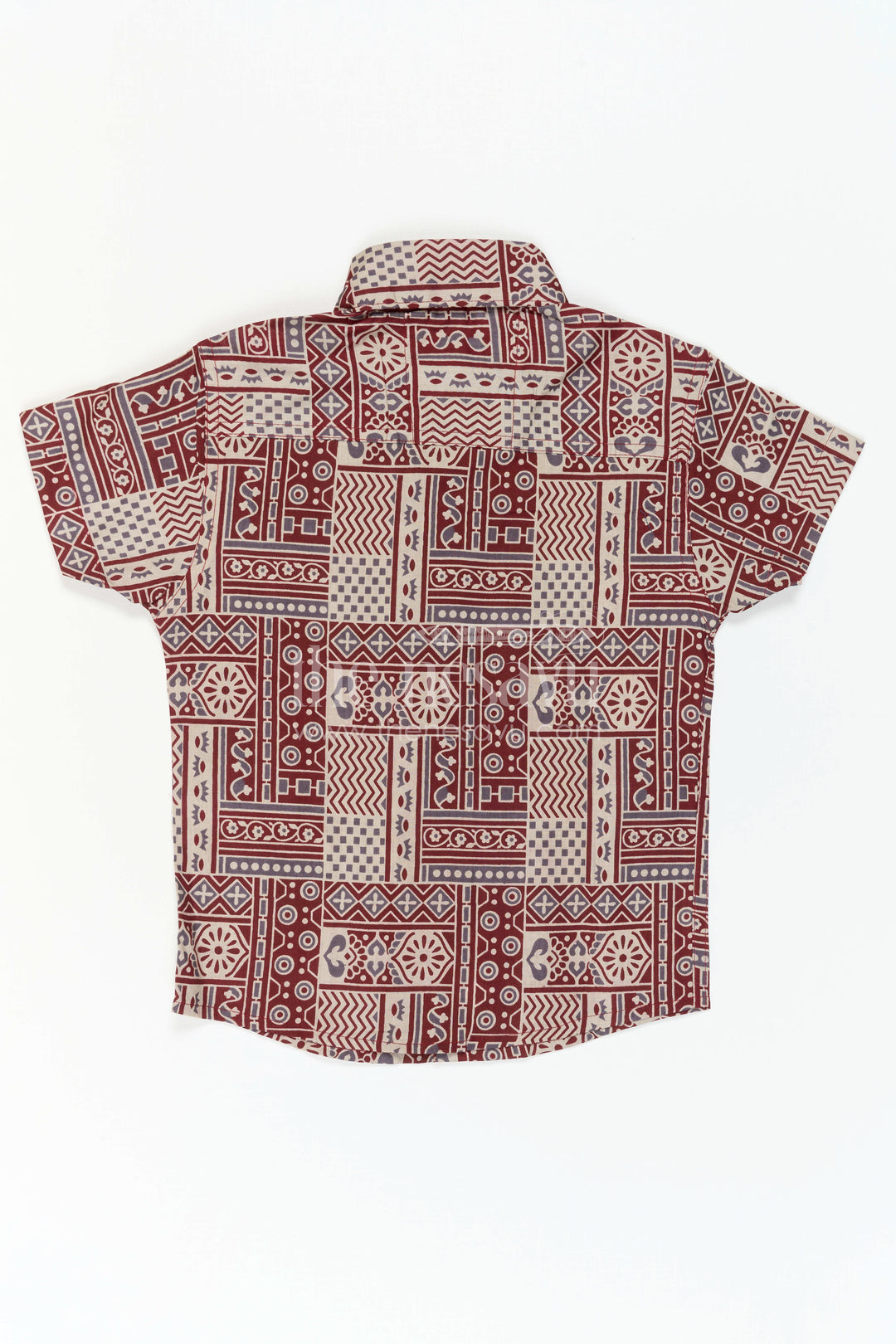 Boys Cotton Shirt for Festive Casual Wear and Family Outings