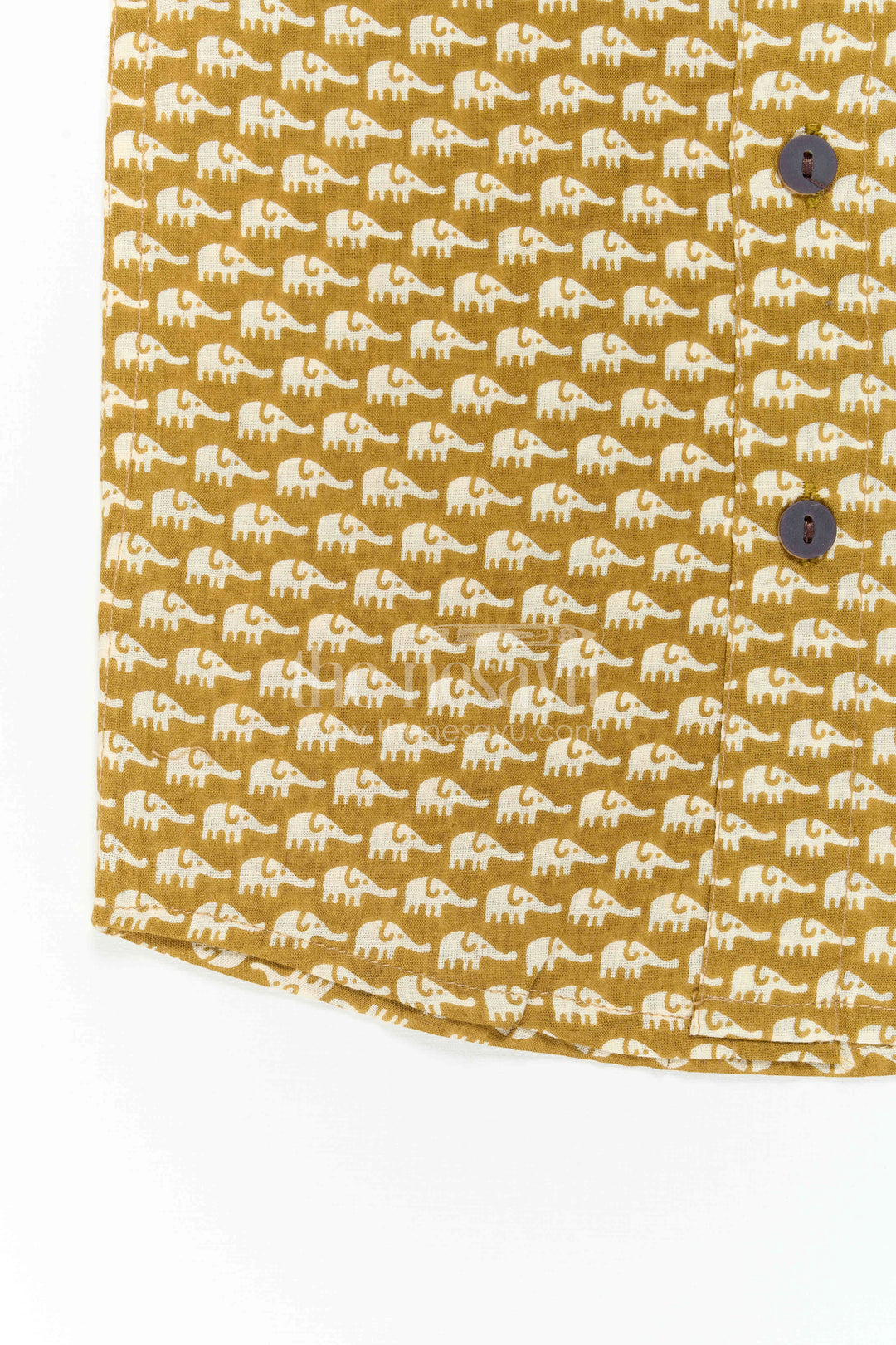 Boys Yellow Cotton Shirt for Casual Outings and Summer Wear