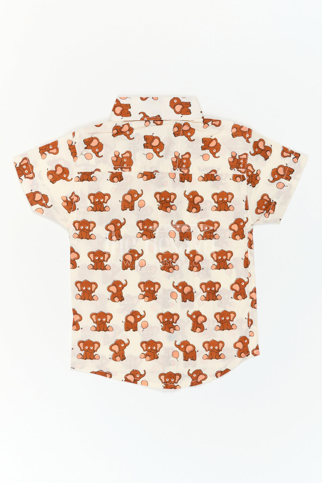Boys Animal Print Cotton Shirt for Playdates and Casual Outings