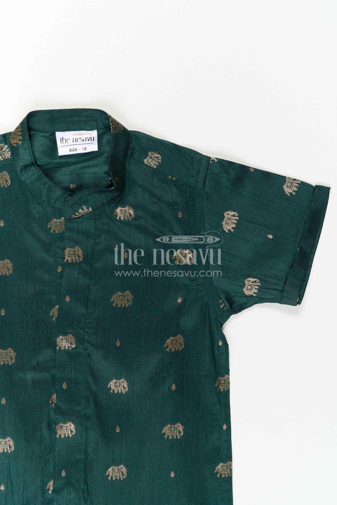 Boys Silk Shirt for Festive Celebrations and Traditional Gatherings