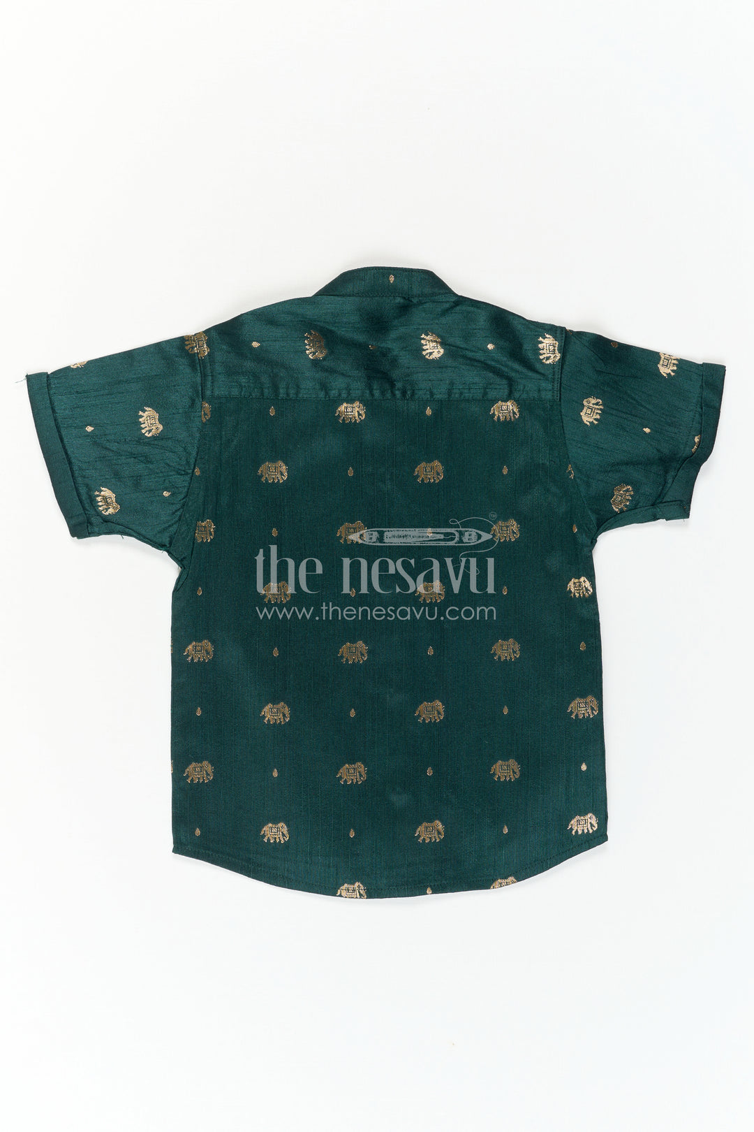 Boys Silk Shirt for Festive Celebrations and Traditional Gatherings