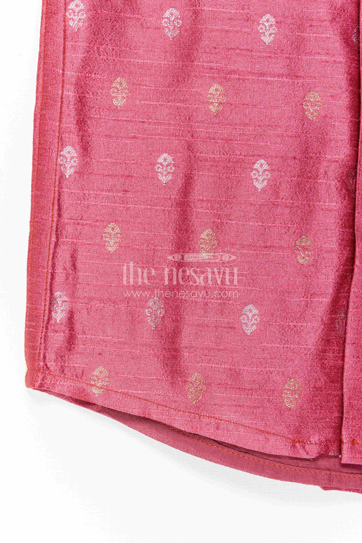 Boys Traditional Silk Shirt for Festive Photos and Cultural Programs