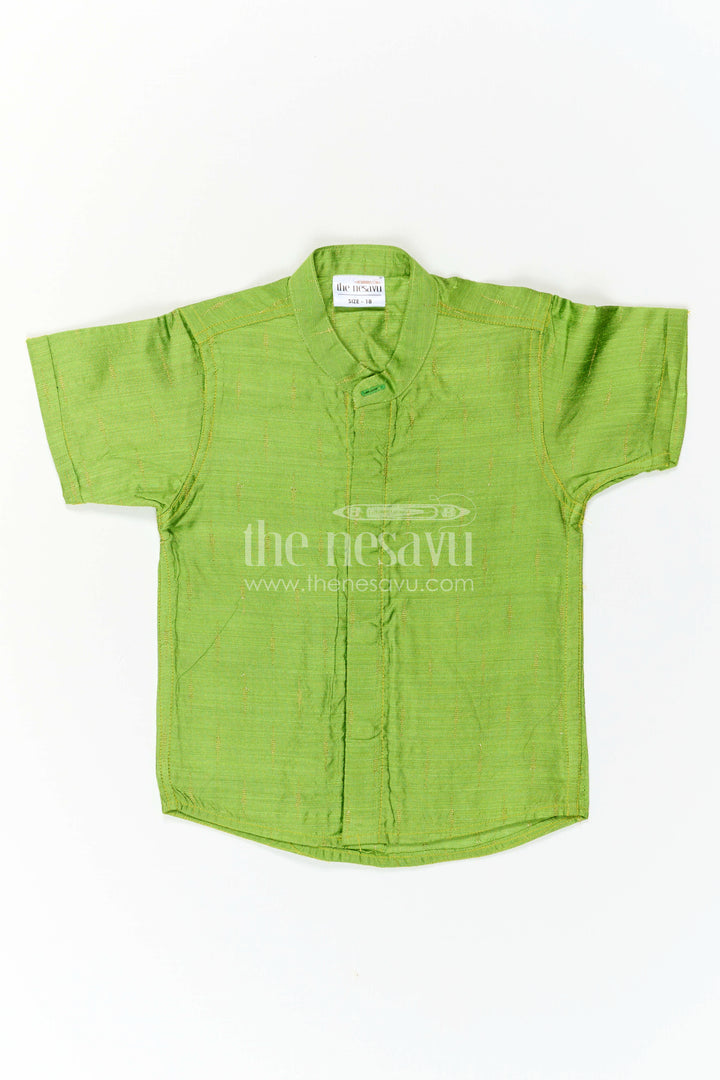 Boys Cotton Shirt for School Events and Family Celebrations