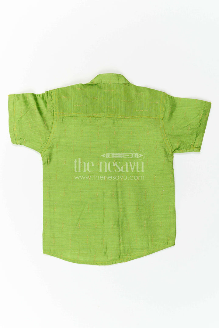 Boys Cotton Shirt for School Events and Family Celebrations