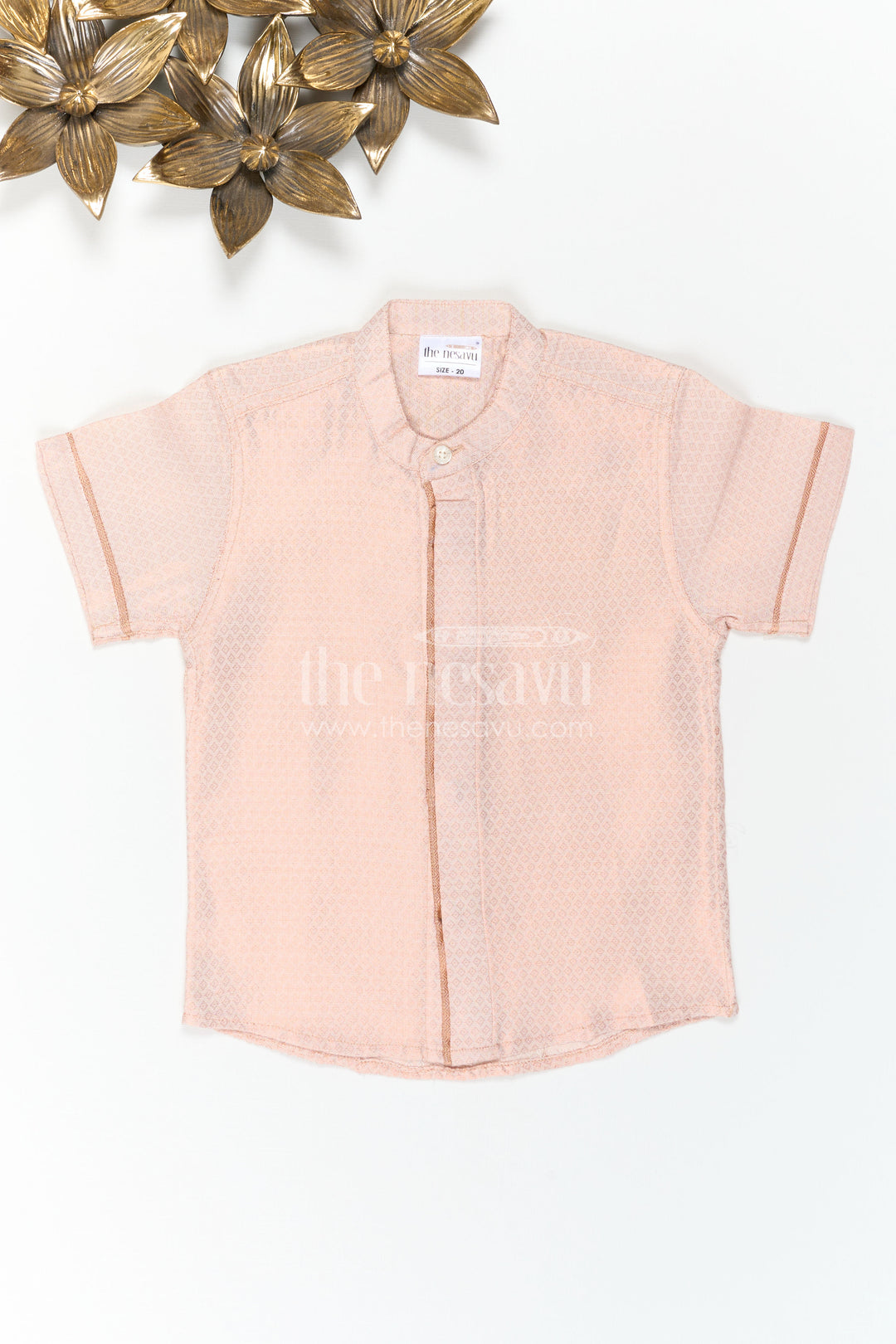 Boys Casual Festive Shirt for Family Visits