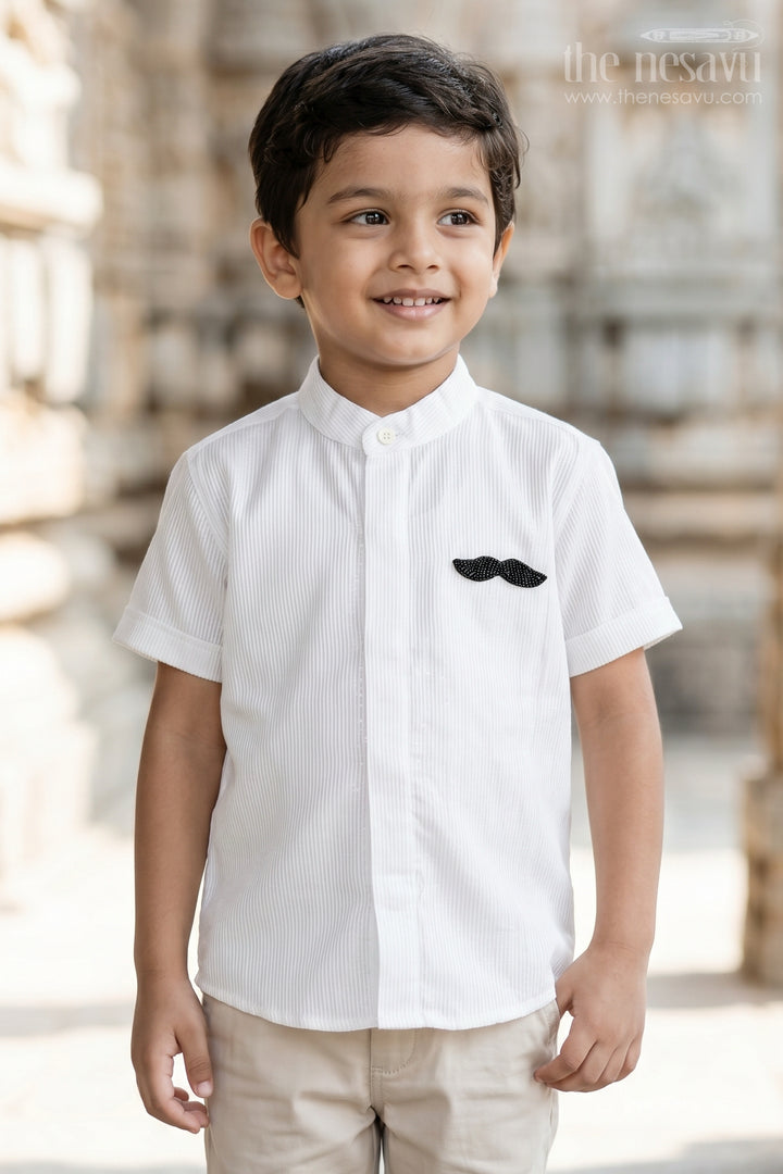 Boys Festive Shirt for Celebration Photos