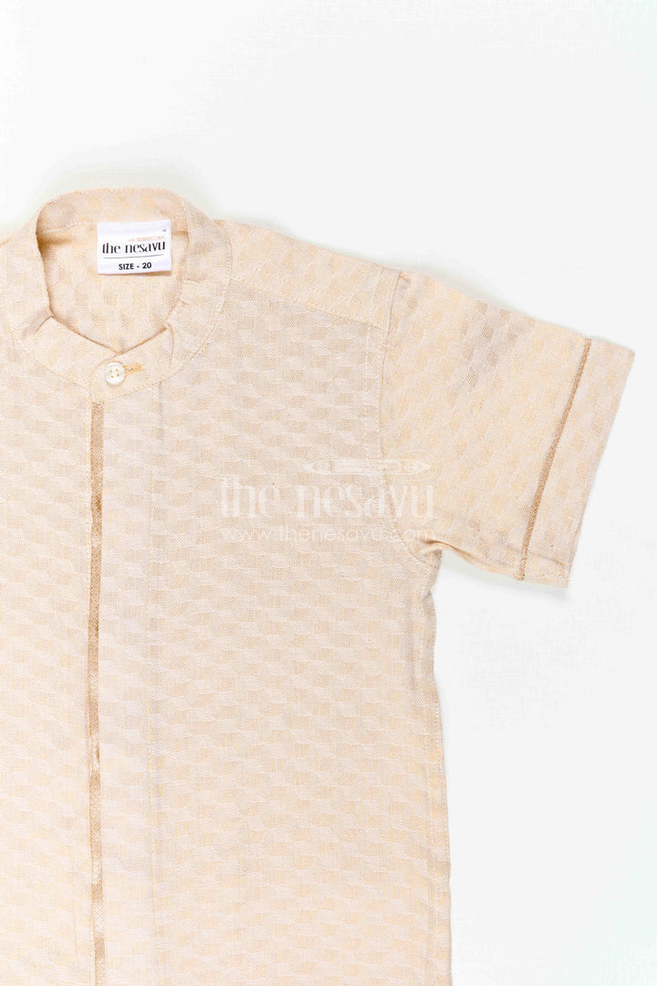 Boys Cotton Shirt for Festive Family Visits