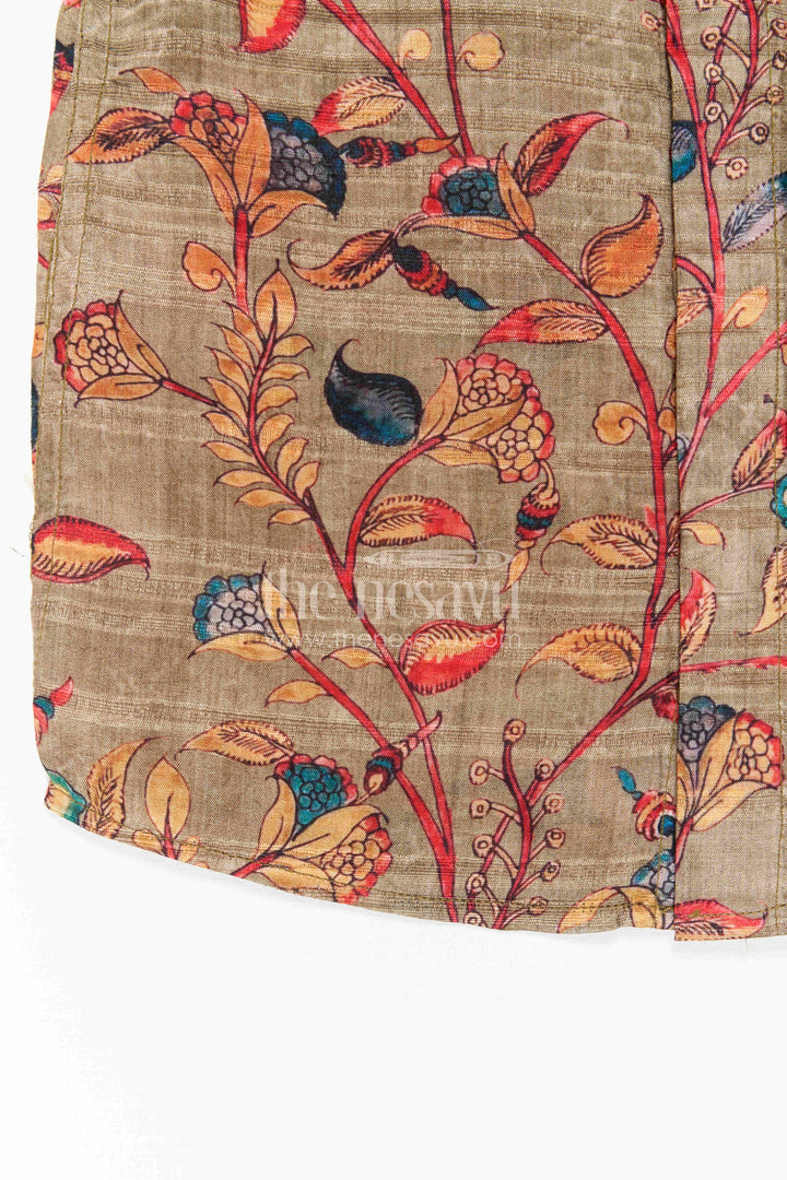 Boys Floral Shirt for Festive Vacation Outings