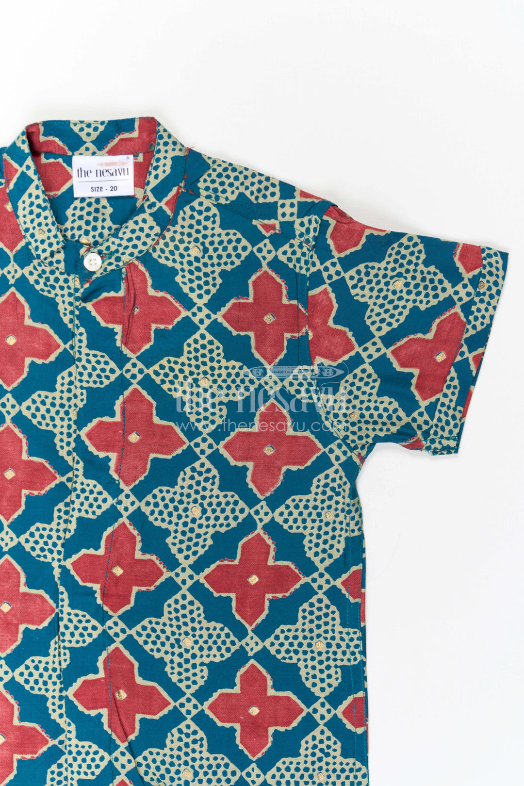 Boys Printed Shirt for Festive Holiday Outings